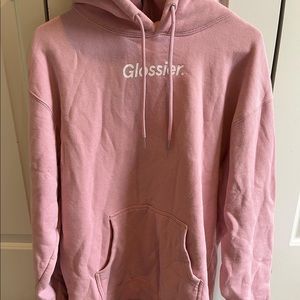 Glossier Pink Hoodie